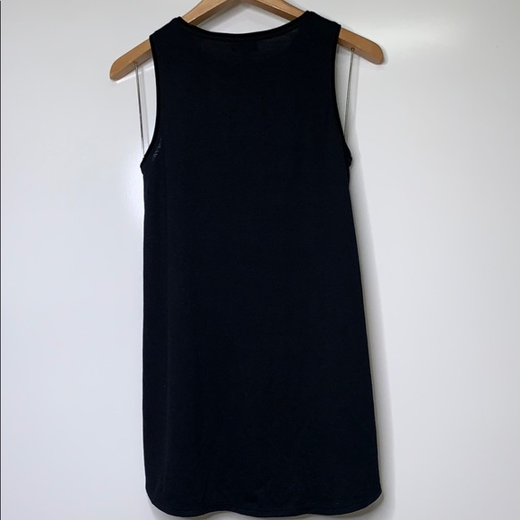 NWTs MOSSIMO • Black Hi Low Hem Tee Tank Top - Picture 6 of 6